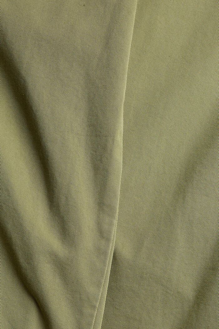 Pantalón capri en algodón Pima, LIGHT KHAKI, detail image number 1
