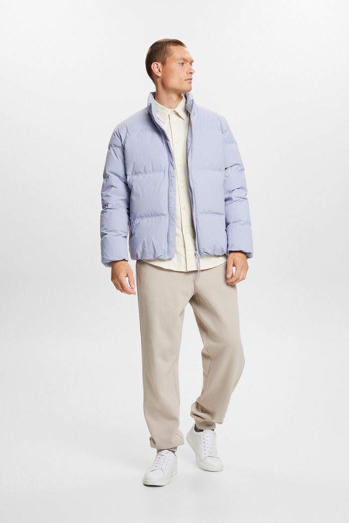 Reciclada: chaqueta acolchada con plumón, LIGHT BLUE LAVENDER, detail image number 0