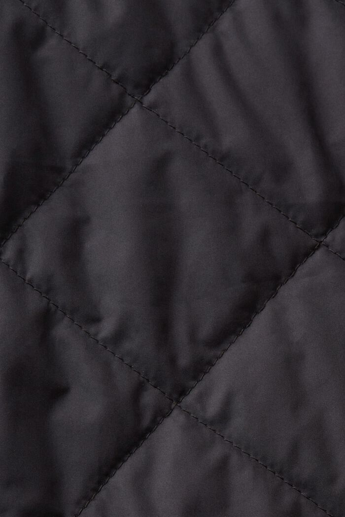 Abrigo acolchado ultraligero, BLACK, detail image number 5
