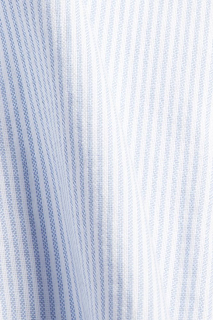 Blusa camisera en 100 % algodón ecológico, PASTEL BLUE, detail image number 4