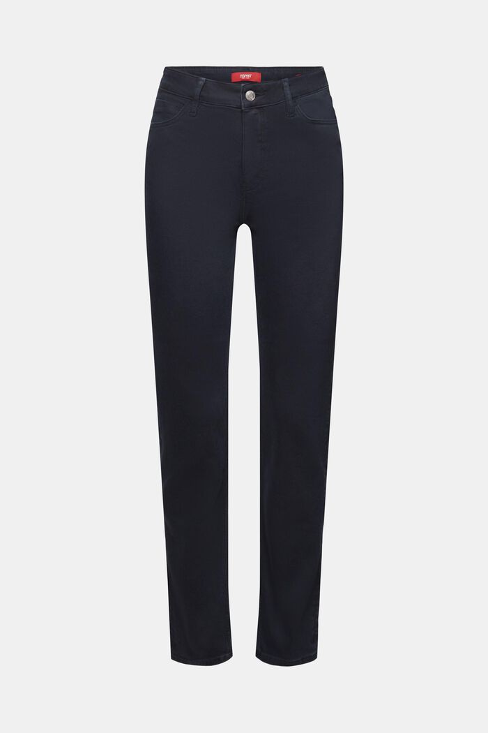 Pantalón slim fit elástico, BLACK, detail image number 7