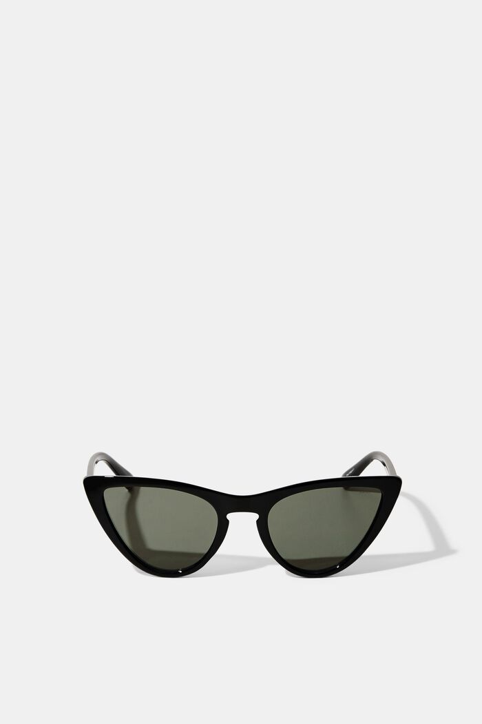 Gafas de sol con diseño de ojo de gato, BLACK, detail image number 0