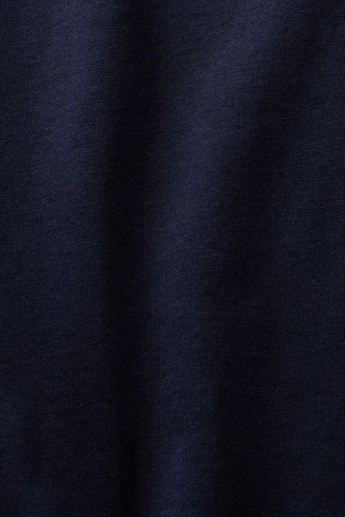 Camiseta estampada sin mangas con lentejuelas, NAVY, detail image number 5