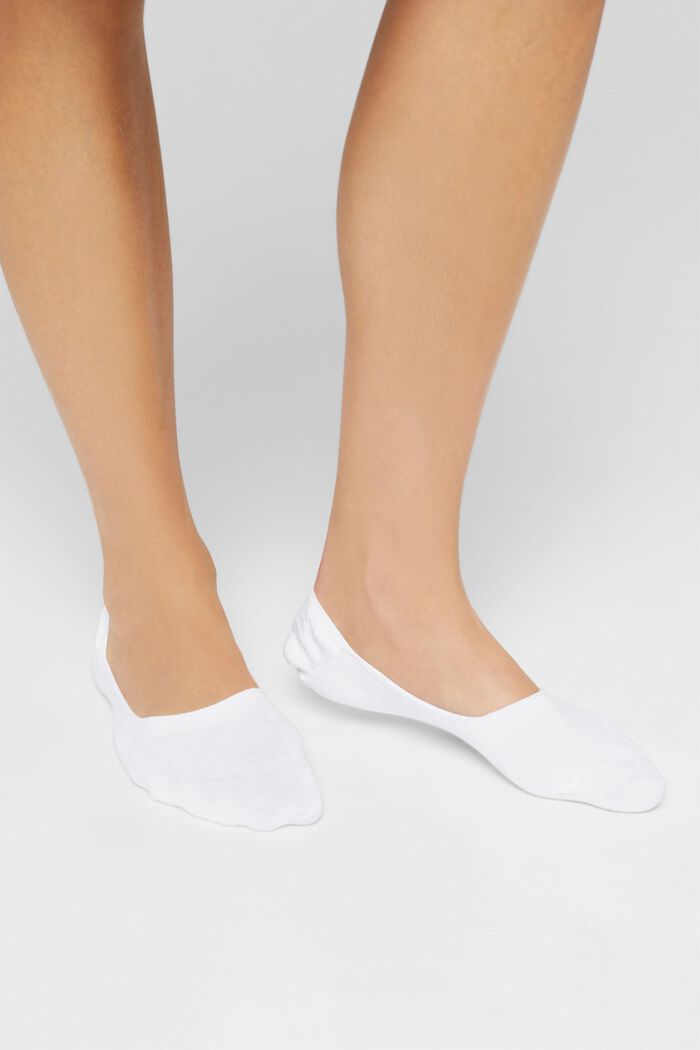 Pack de cuatro pares de calcetines invisibles con sistema antideslizante