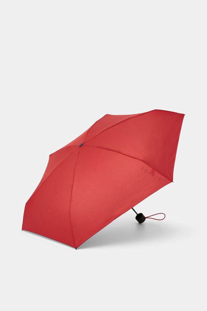 Mini paraguas unicolor, RED, detail image number 2