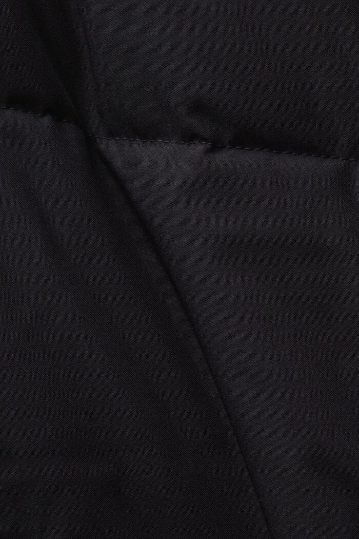 Abrigo acolchado de plumón, BLACK, detail image number 5