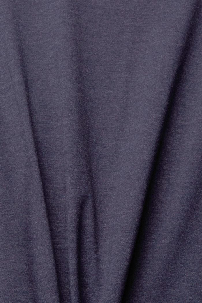 Camisón de jersey, NAVY, detail image number 4