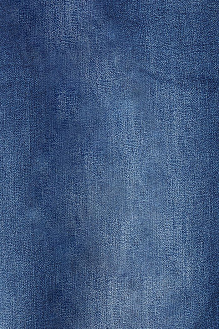 Vaqueros elásticos con faja premamá, algodón ecológico, BLUE MEDIUM WASHED, detail image number 2