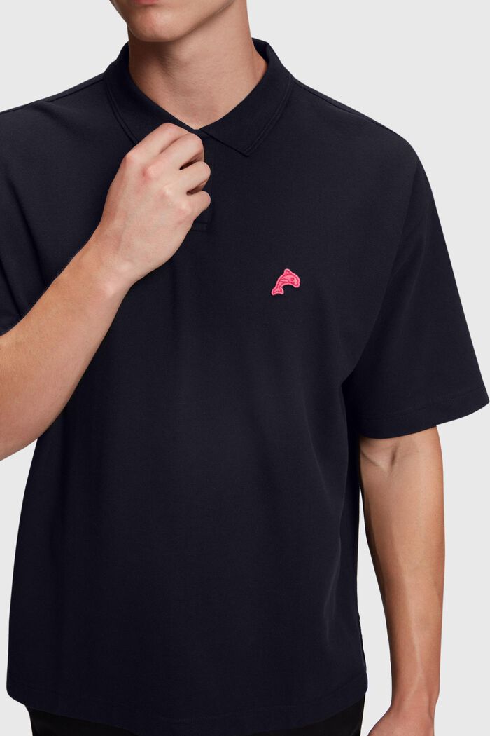 Polo Dolphin Tennis Club Relaxed, BLACK, detail image number 2