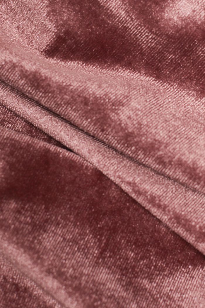 Pantalón de terciopelo de pernera ancha, BORDEAUX RED, detail image number 5