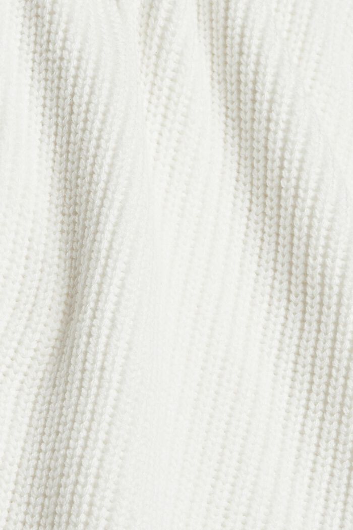 Chaleco con escote en pico, OFF WHITE, detail image number 4