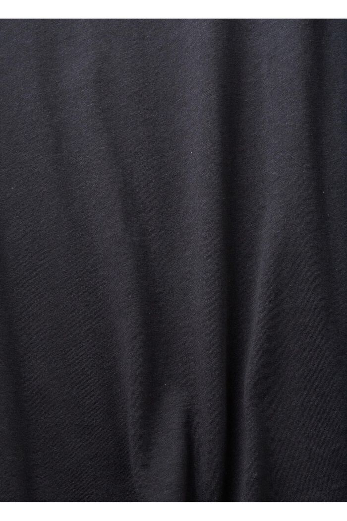 Camiseta con mangas ajustables, BLACK, detail image number 5