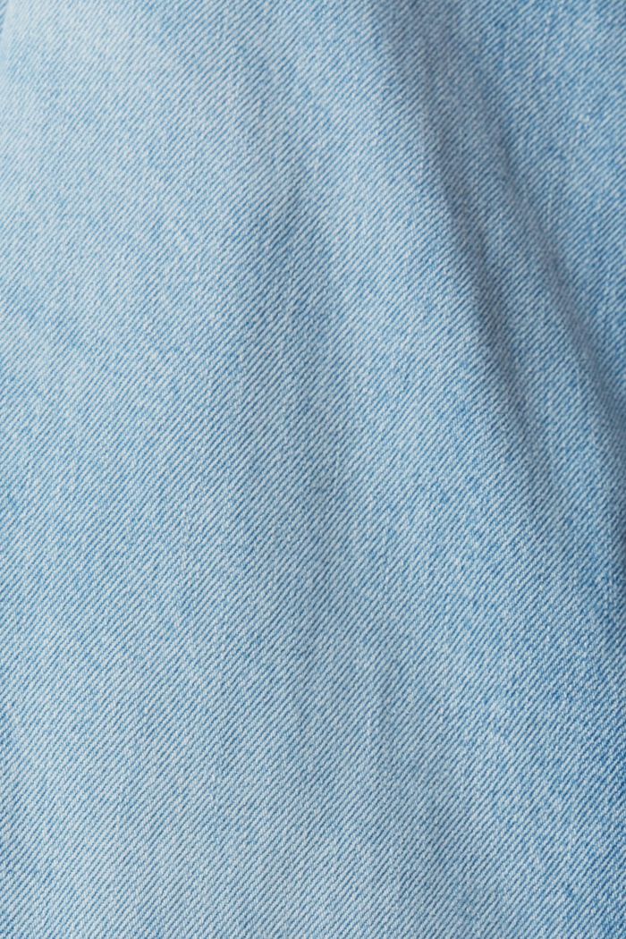 Vaqueros de corte holgado realizados en algodón sostenible, BLUE BLEACHED, detail image number 6