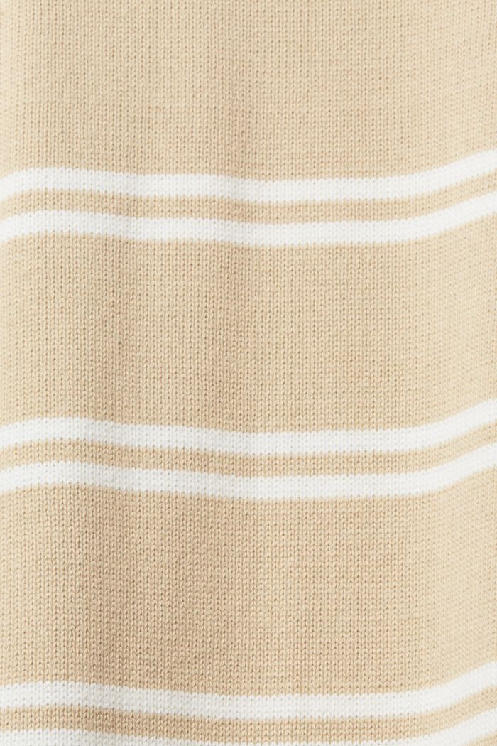 Jersey con diseño de rayas, CREAM BEIGE, detail image number 5