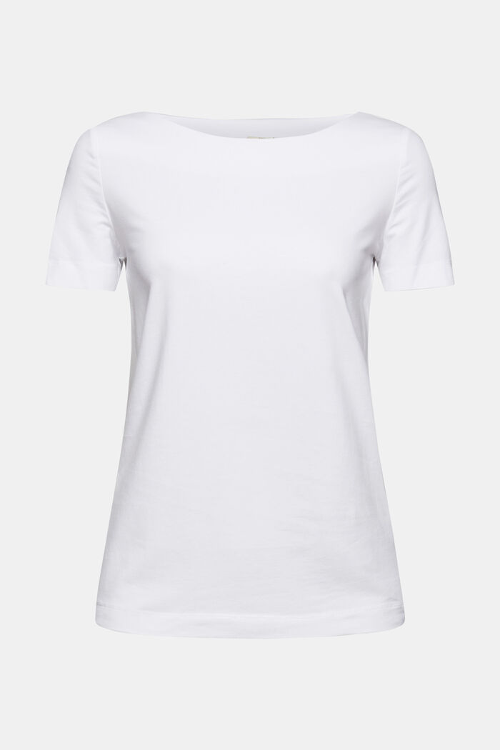 Camiseta de punto, WHITE, detail image number 5