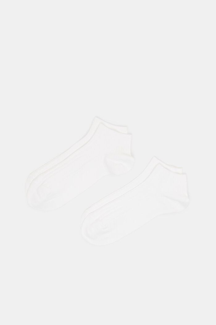 Pack de 2 pares de calcetines para deportivas, WHITE, detail image number 0