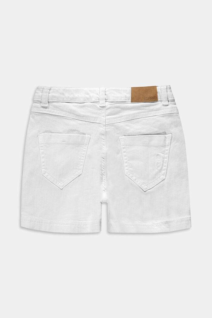 Reciclados: shorts con cintura ajustable, WHITE, detail image number 1