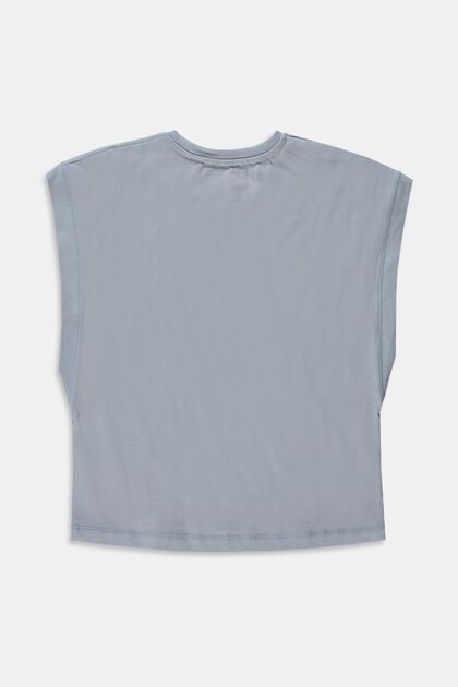 Camiseta cuadrada en 100 % algodón