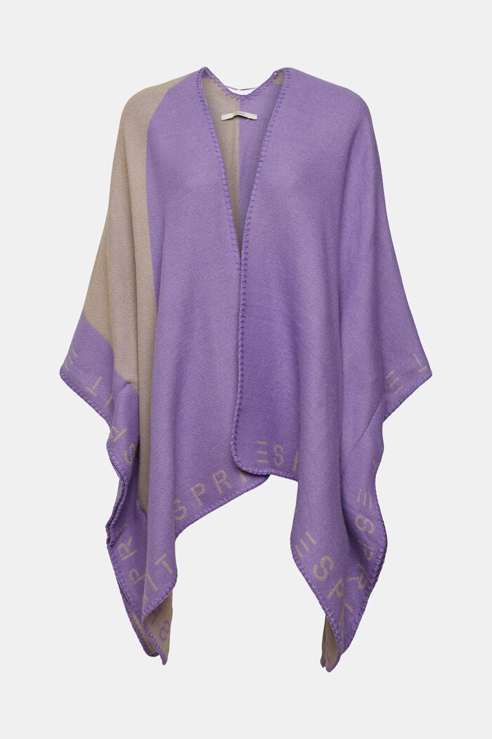 Poncho bicolor, LILAC, overview