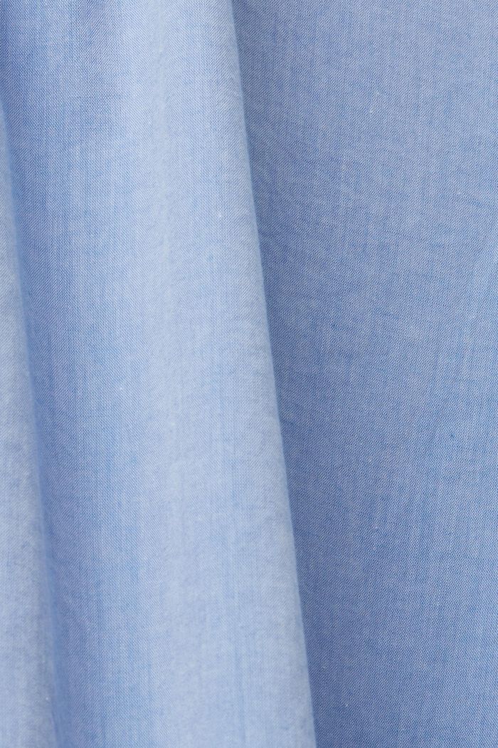 Blusa de algodón con lazada, NAVY, detail image number 5