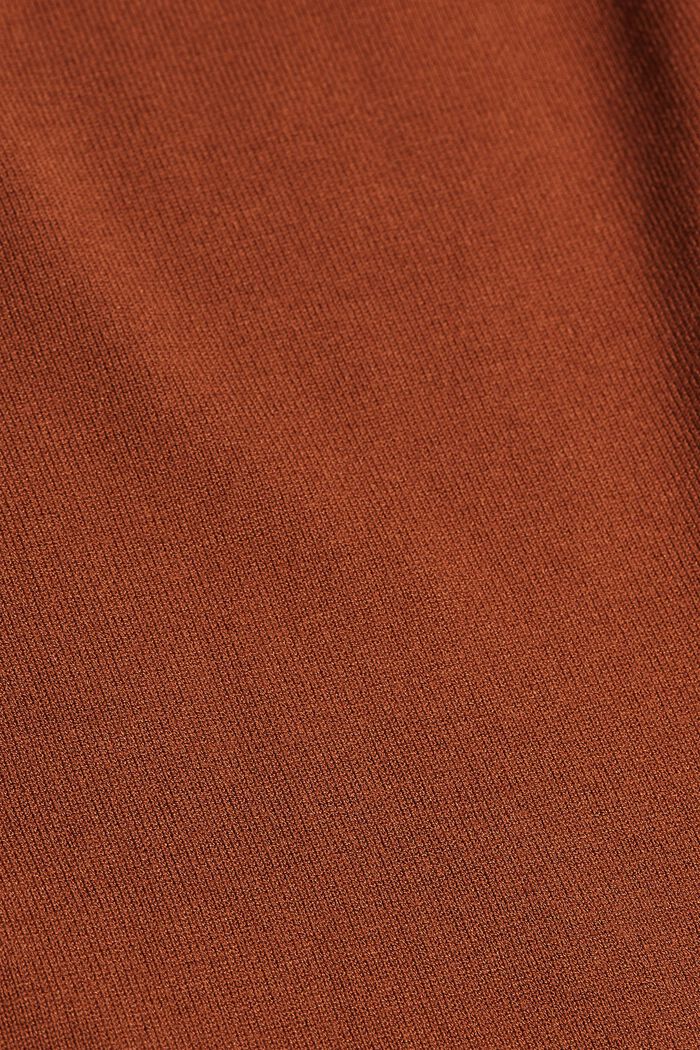 Vestido de punto con LENZING™ ECOVERO™, TOFFEE, detail image number 1