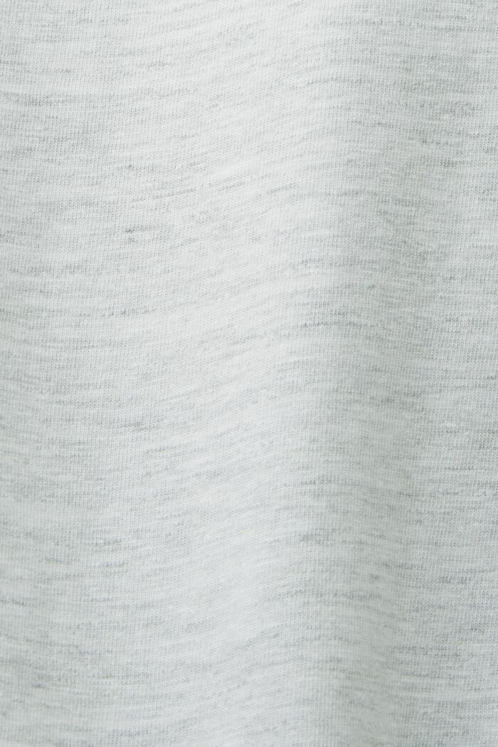 Camiseta de punto y cuello redondo con estampado, ICE, detail image number 4
