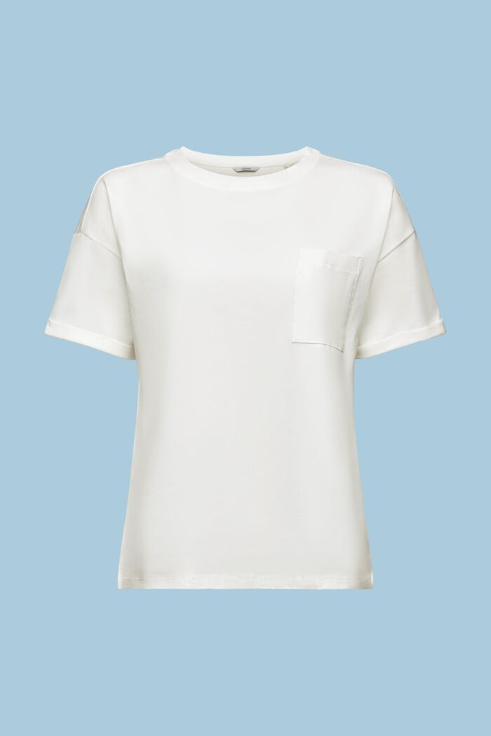 Camiseta de pijama, OFF WHITE, detail image number 5