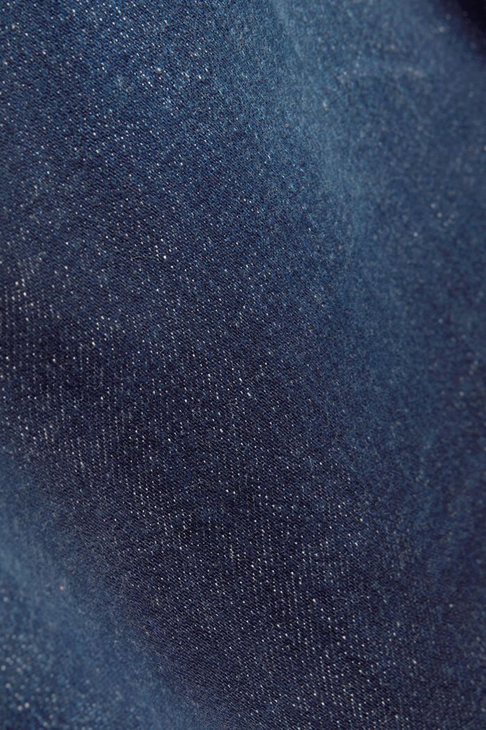 Vaqueros elásticos con algodón ecológico, BLUE DARK WASHED, detail image number 1