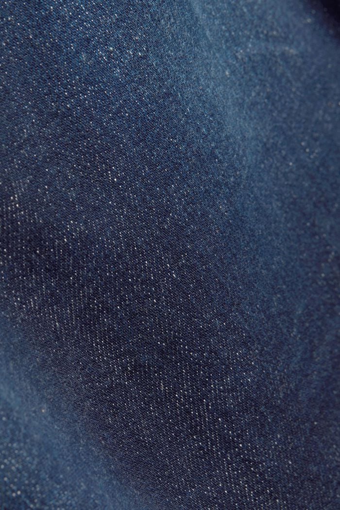 Vaqueros elásticos con algodón ecológico, BLUE DARK WASHED, detail image number 7