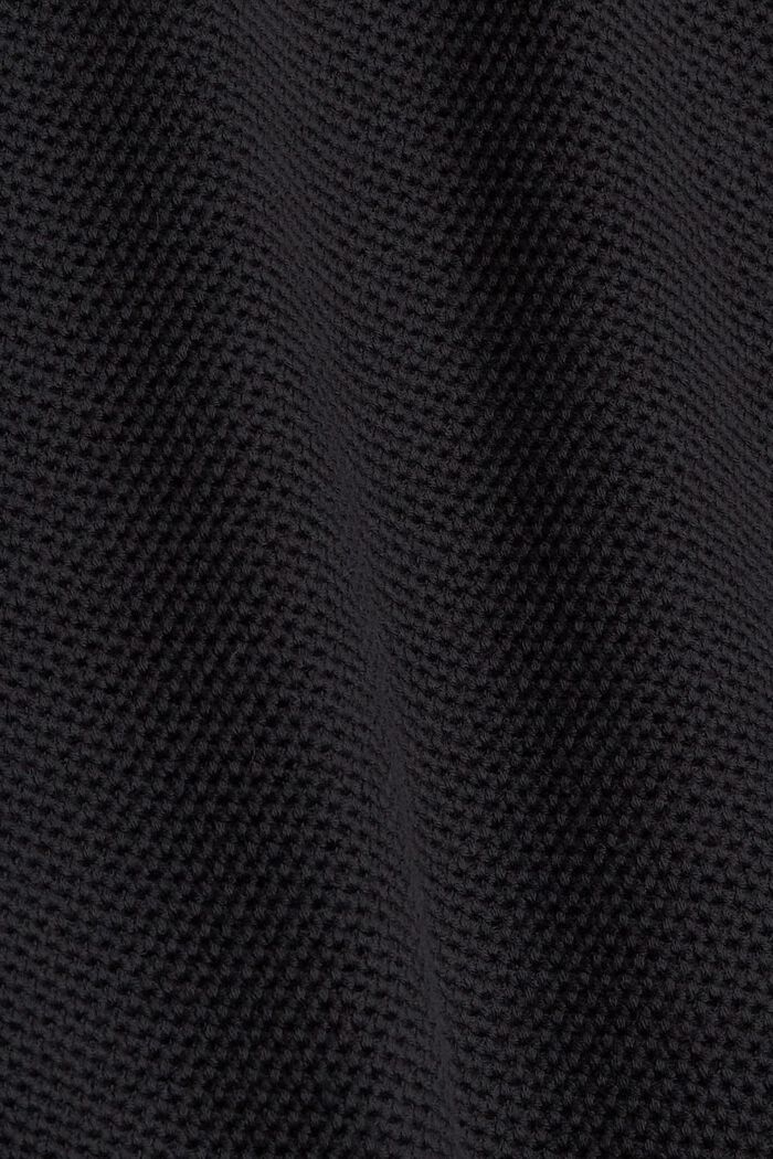 Jersey básico en 100% algodón, BLACK, detail image number 4
