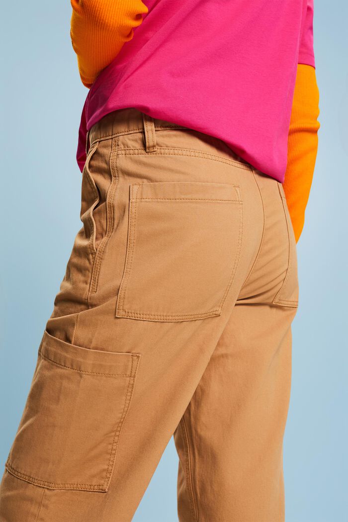 Pantalones cargo con pernera ancha, CARAMEL, detail image number 2