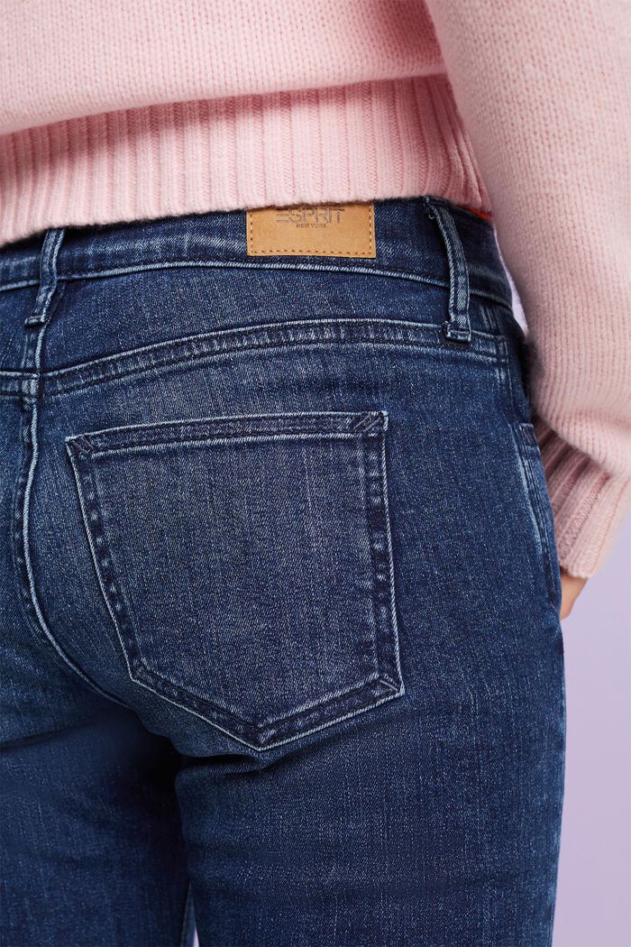 Jeans mid-rise skinny, BLUE DARK WASHED, detail image number 3