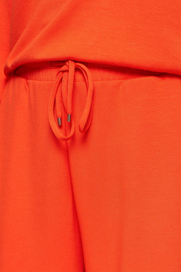 Pantalón corto de felpa, RED ORANGE, detail image number 0