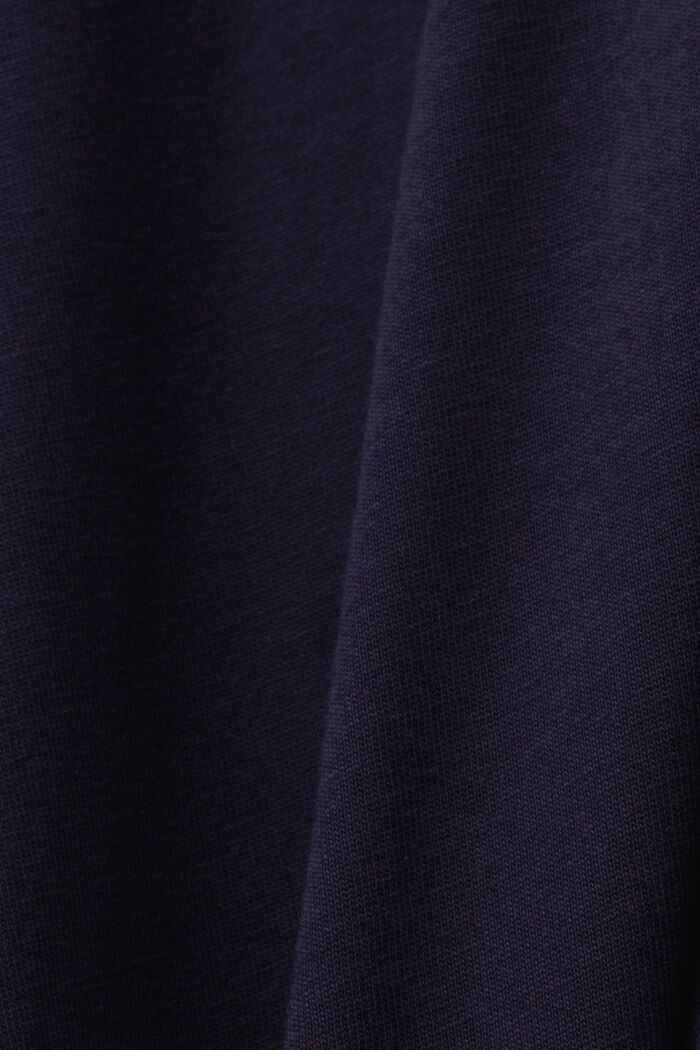 Camiseta de punto estampada, 100% algodón, NAVY, detail image number 5