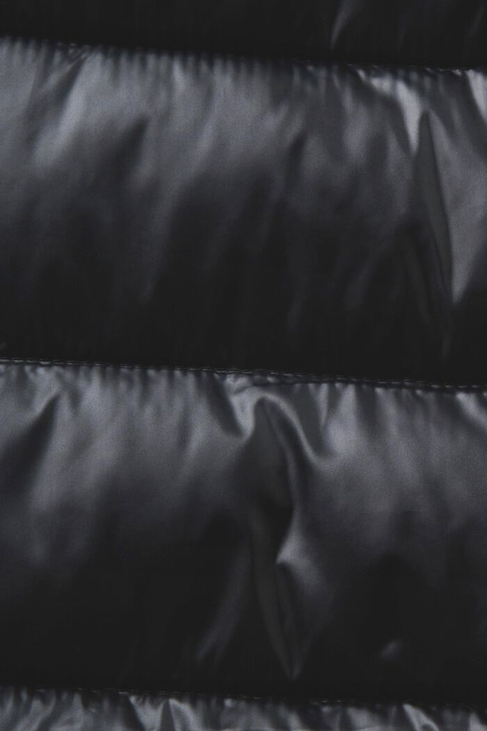 Chaleco acolchado con capucha desmontable, BLACK, detail image number 5