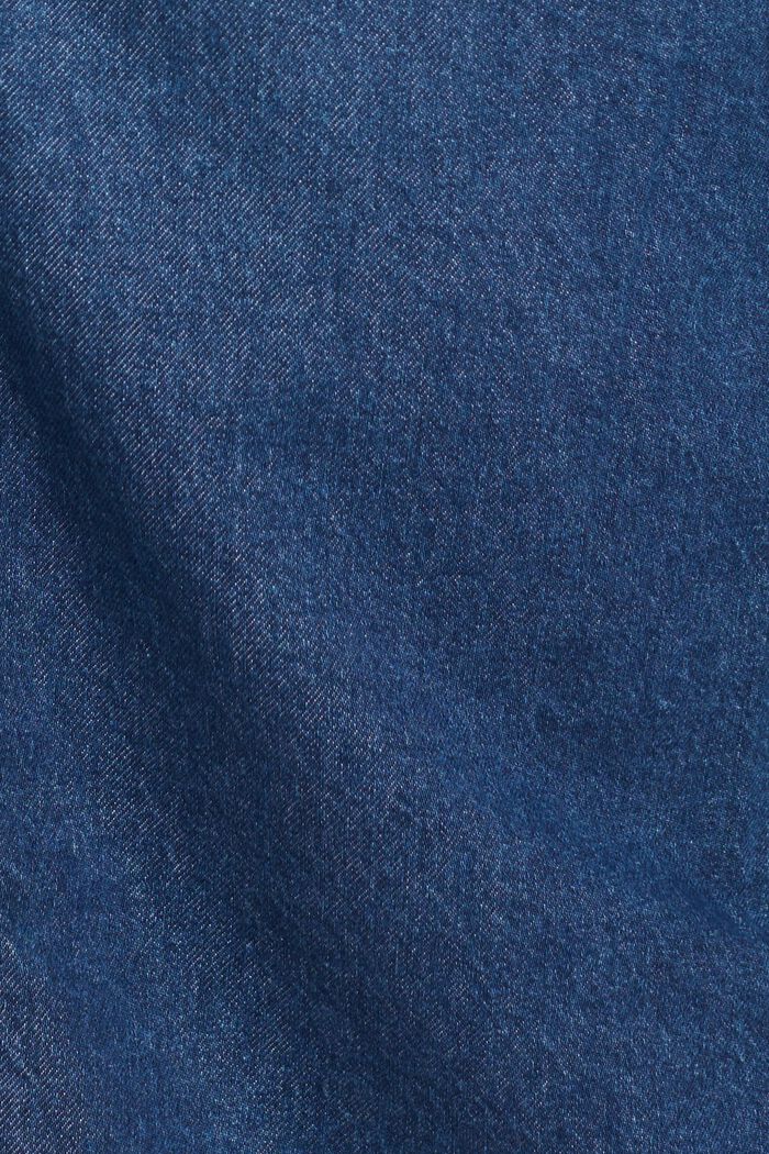 Falda vaquera de algodón ecológico, BLUE DARK WASHED, detail image number 1
