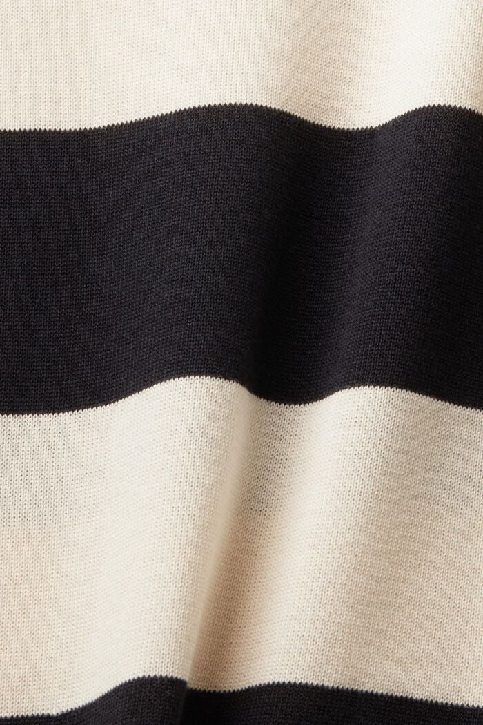 Jersey sin mangas de rayas, CREAM BEIGE, detail image number 5