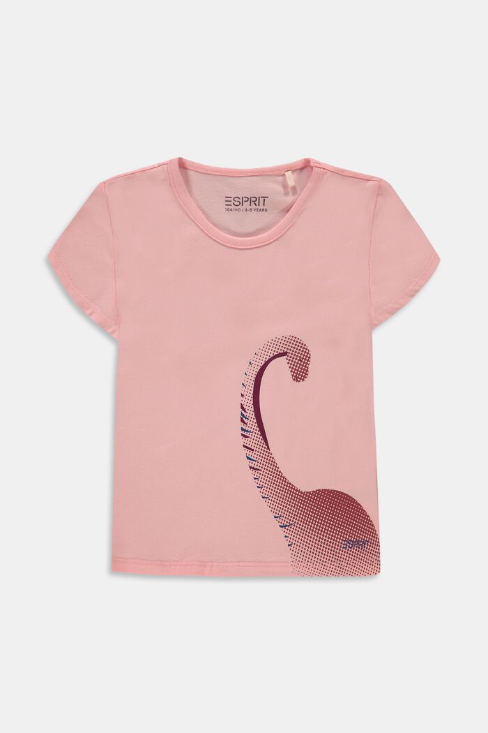 Camiseta de algodón con estampado, PASTEL PINK, detail image number 0