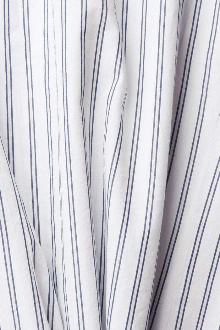 Camisa de cuello abotonado con diseño a rayas, WHITE, detail image number 5