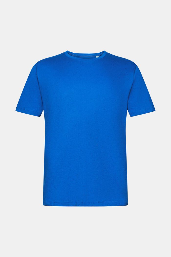 Camiseta de tejido jersey jaspeado, BLUE, detail image number 6