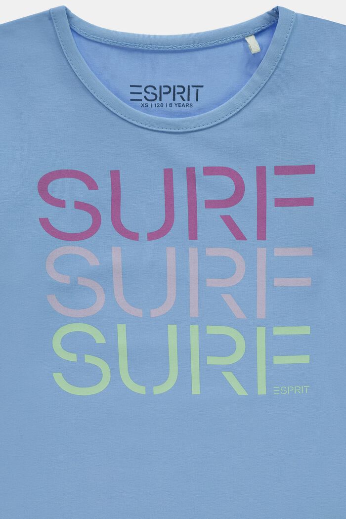 Camiseta de algodón con estampado surfero, BRIGHT BLUE, detail image number 2
