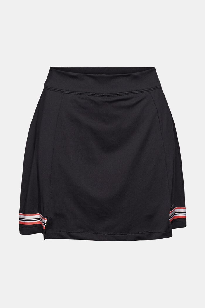 Reciclada: falda con shorts cosidos, E-DRY, BLACK, detail image number 5