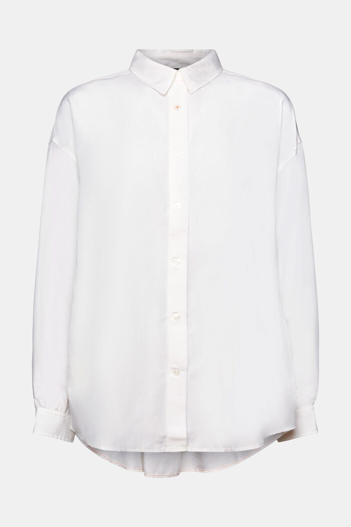 Blusa camisera oversize, WHITE, detail image number 7