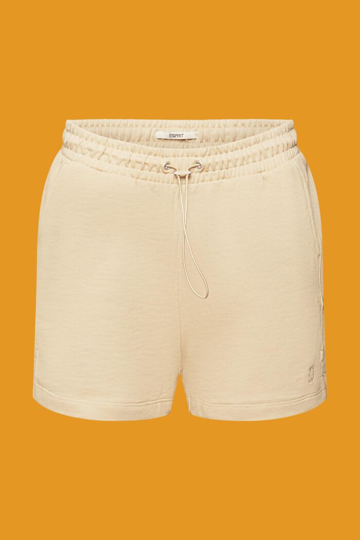 Shorts de felpa, 100% algodón, KHAKI BEIGE, detail image number 6