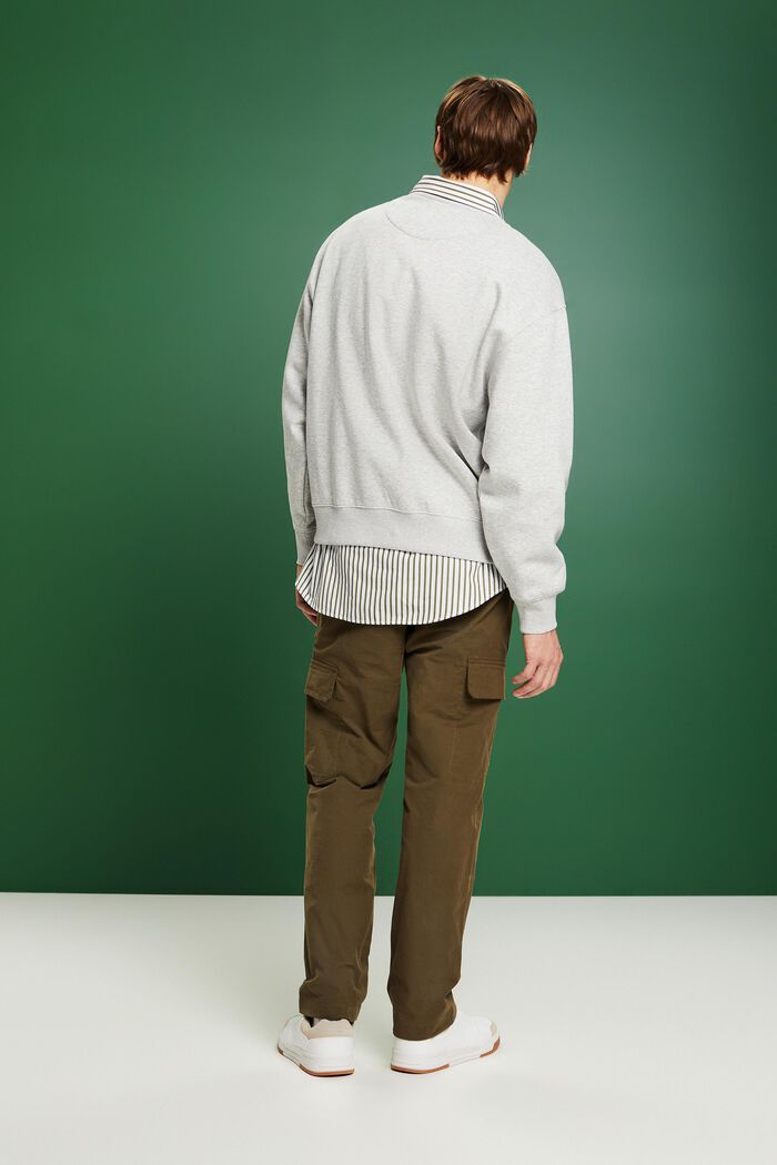 Pantalones cargo con perneras rectas, KHAKI GREEN, detail image number 2