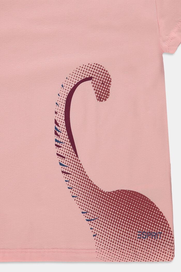 Camiseta de algodón con estampado, PASTEL PINK, detail image number 2