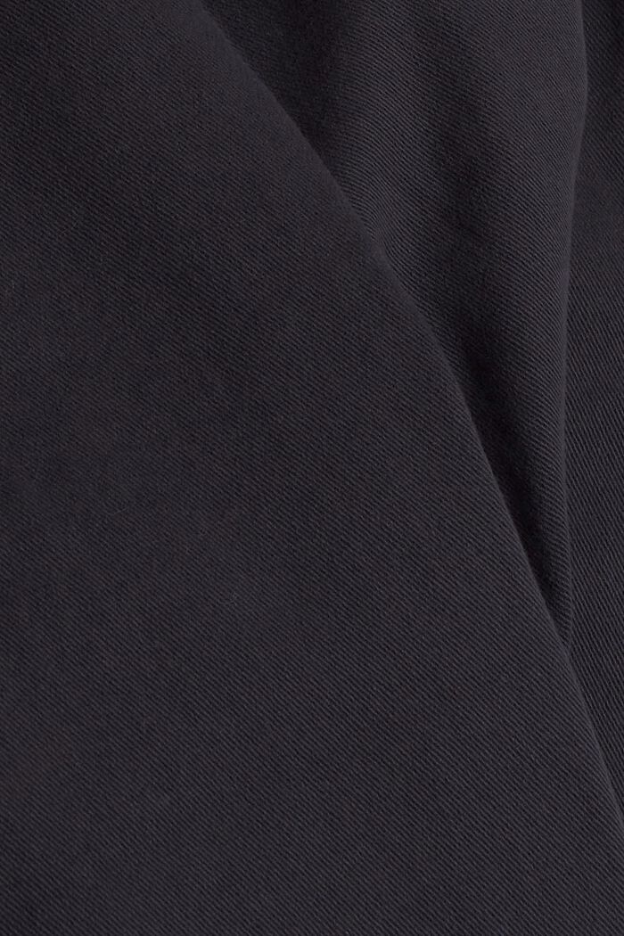 Pantalón con componente elástico y detalle de cremallera, NAVY, detail image number 1