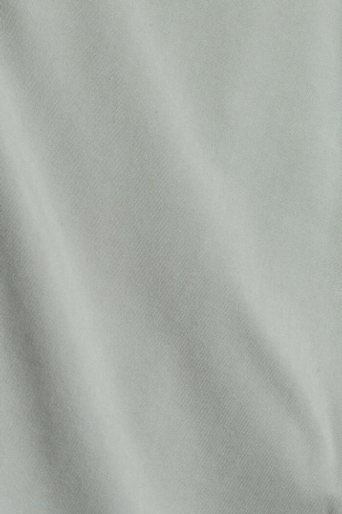 En TENCEL™: blusa con volantes, DUSTY GREEN, detail image number 4