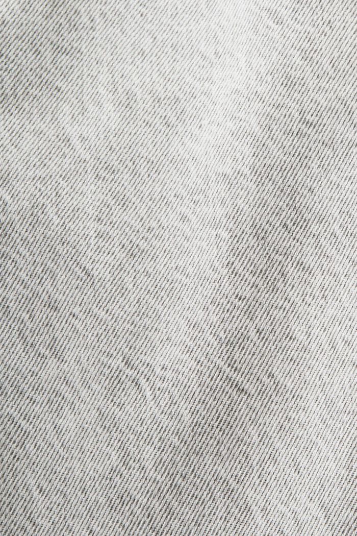 Jeans high rise retro classic fit, GREY LIGHT WASHED, detail image number 6