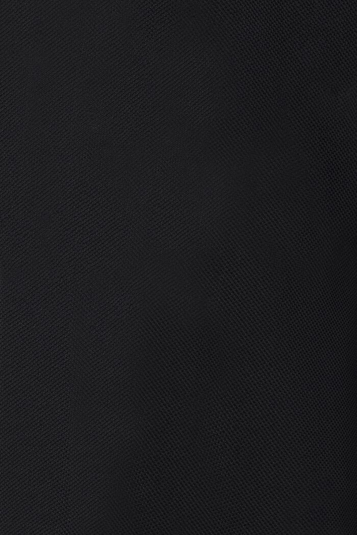 Reciclado: vestido de lactancia en jersey, BLACK, detail image number 5